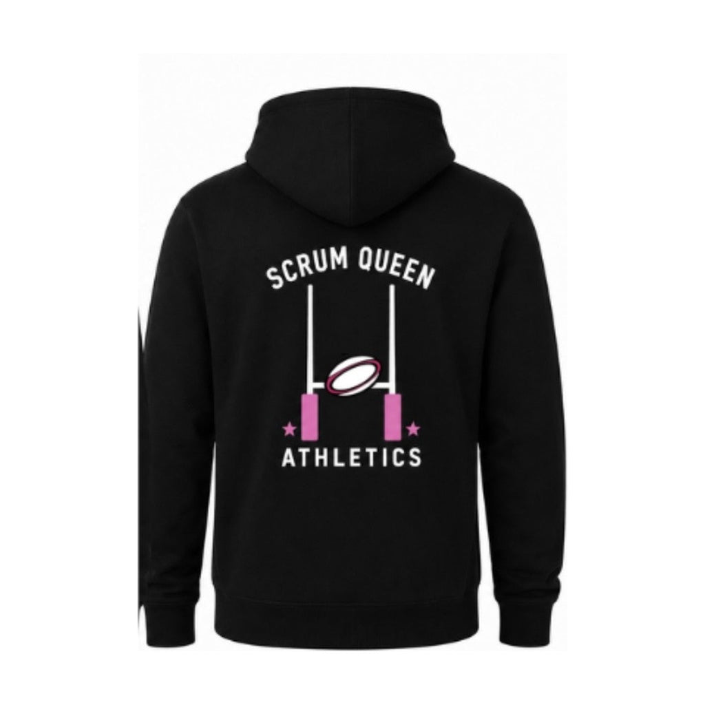 Uprights Hoodie Black back