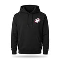 Uprights Hoodie Black front